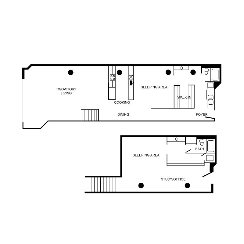 Floor plan layout diagram for c29